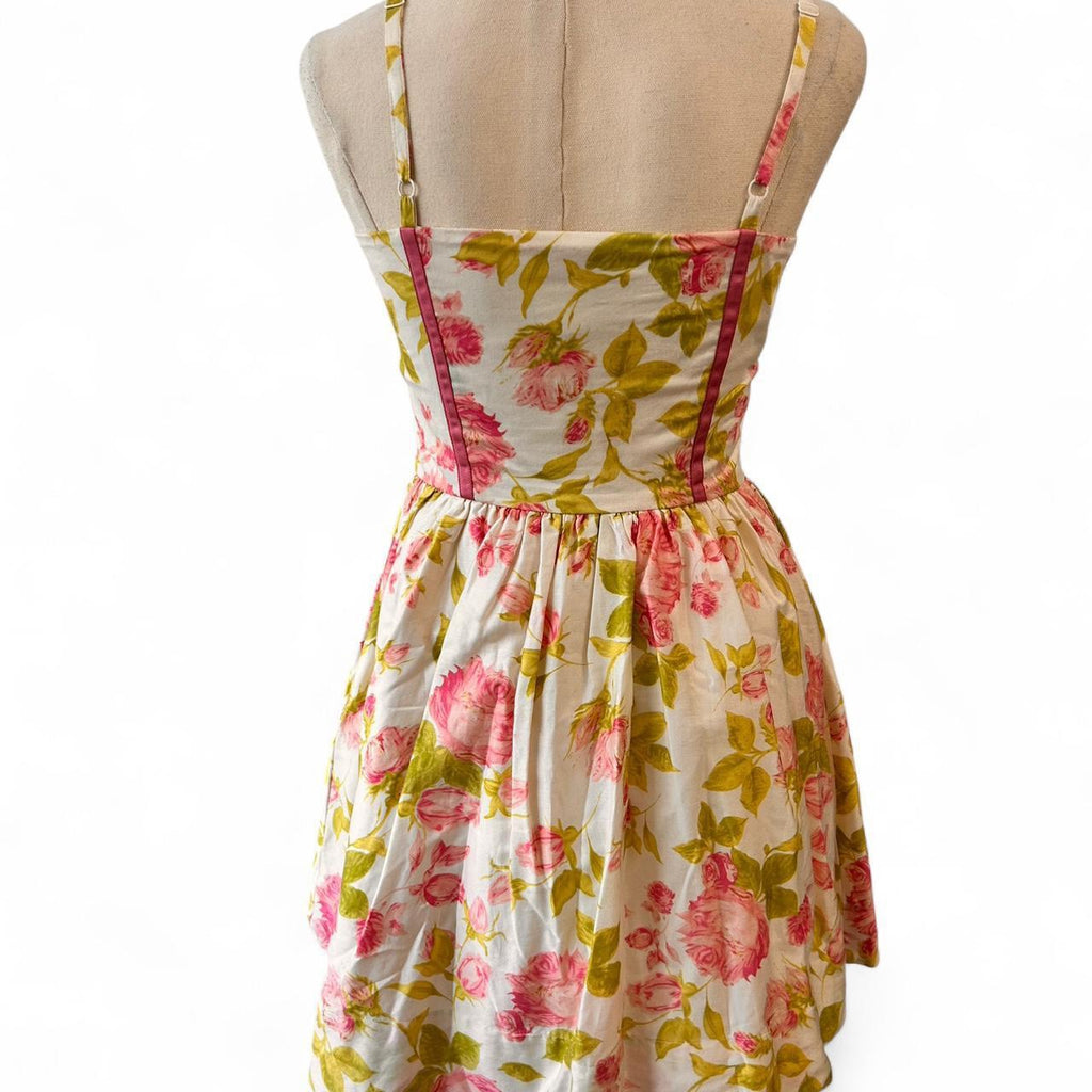 Miss Selfridge 90s corset dress