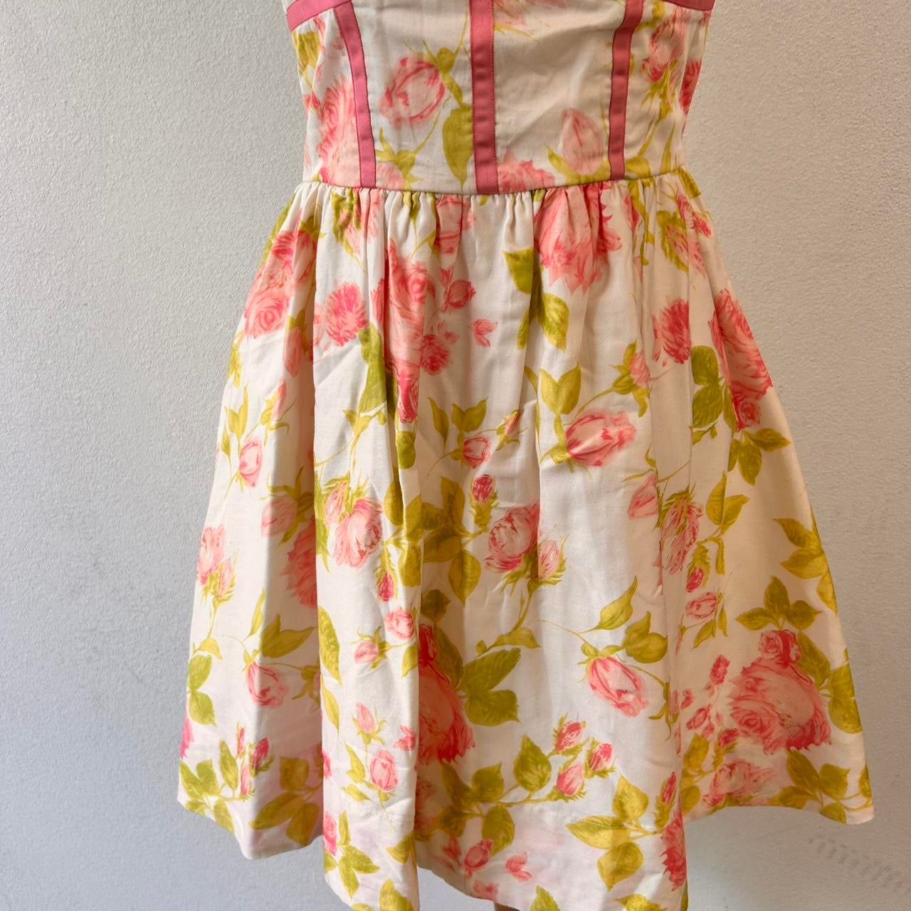 Miss Selfridge 90s corset dress