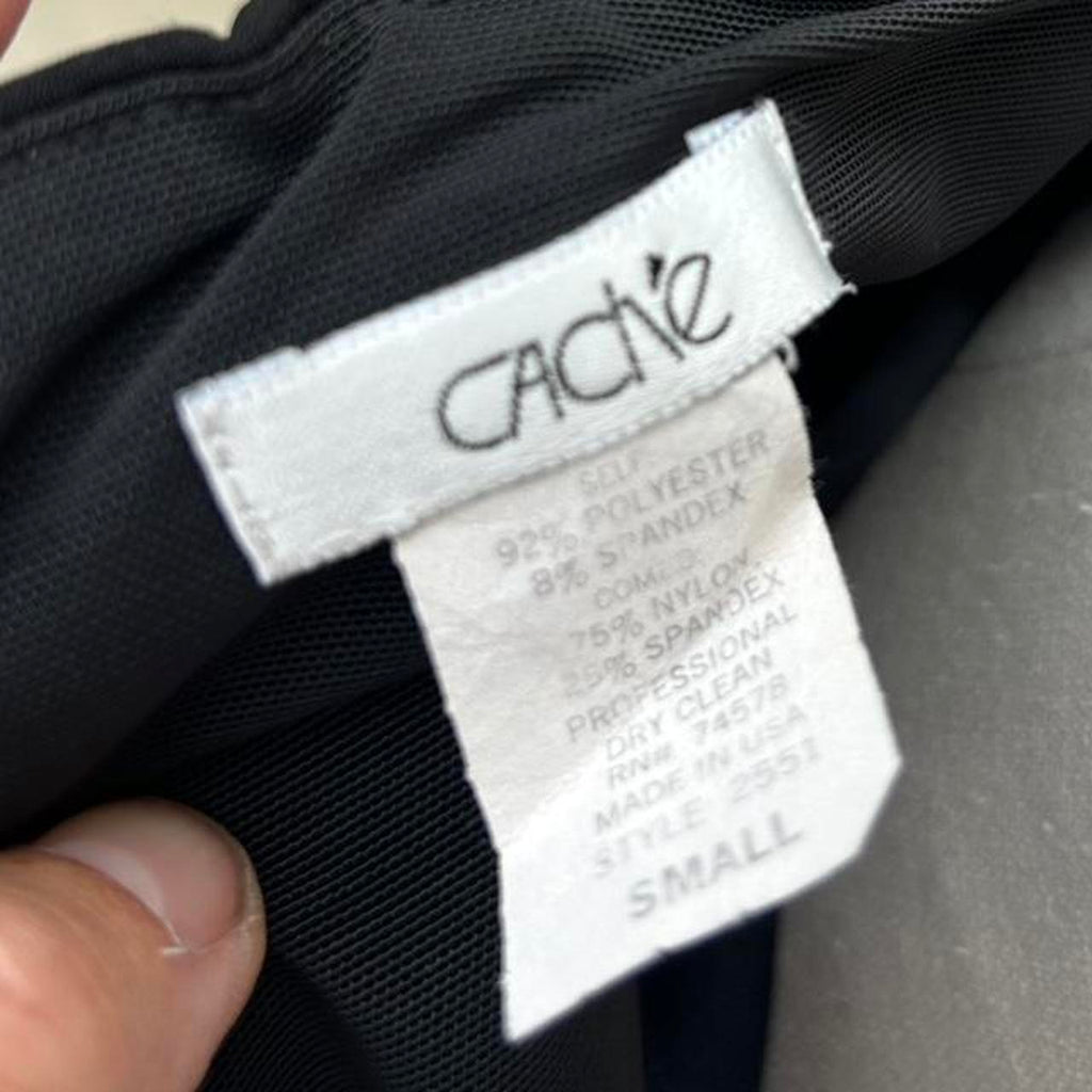 Cache Women's Black Dress Small