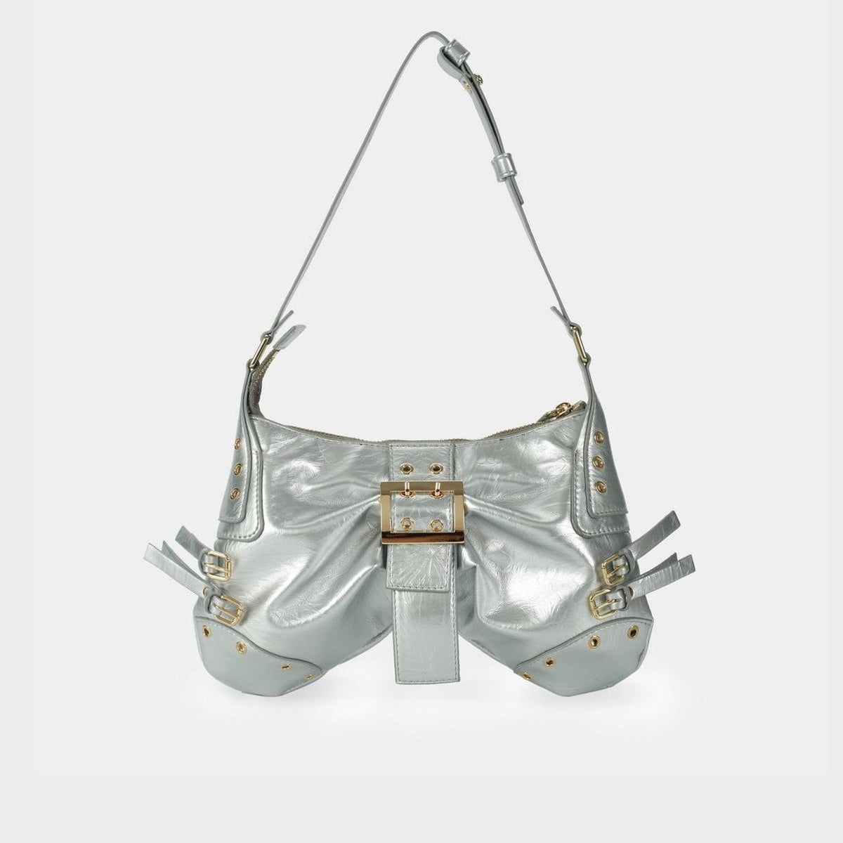 Chautfifth ~ BUTTERFLY Metallic Silver ~ Y2K
