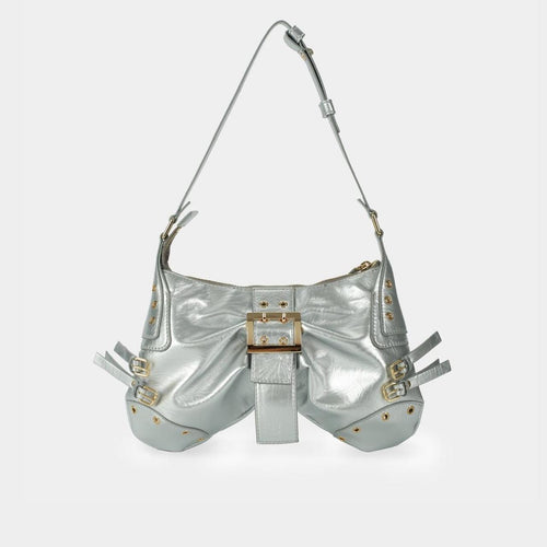 Chautfifth ~ BUTTERFLY Metallic Silver ~ Y2K