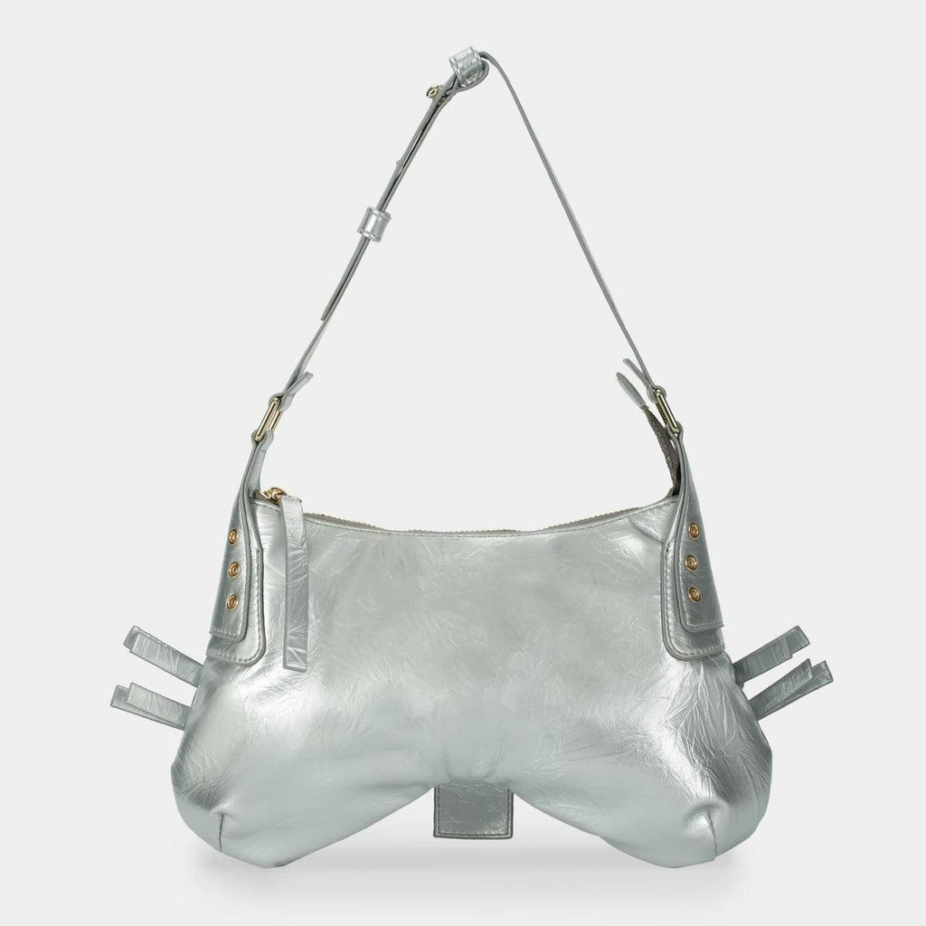Chautfifth ~ BUTTERFLY Metallic Silver ~ Y2K