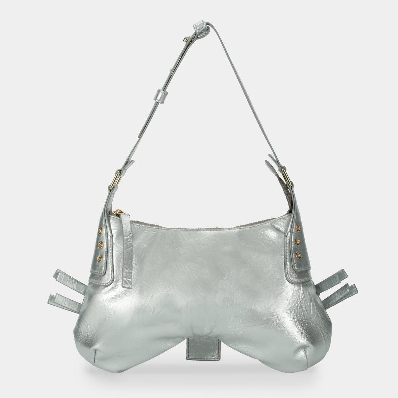 Chautfifth ~ BUTTERFLY Metallic Silver ~ Y2K