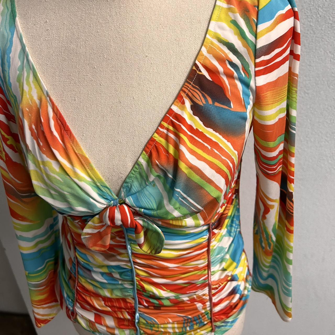 George Gross Y2K Ruffled Blouse
