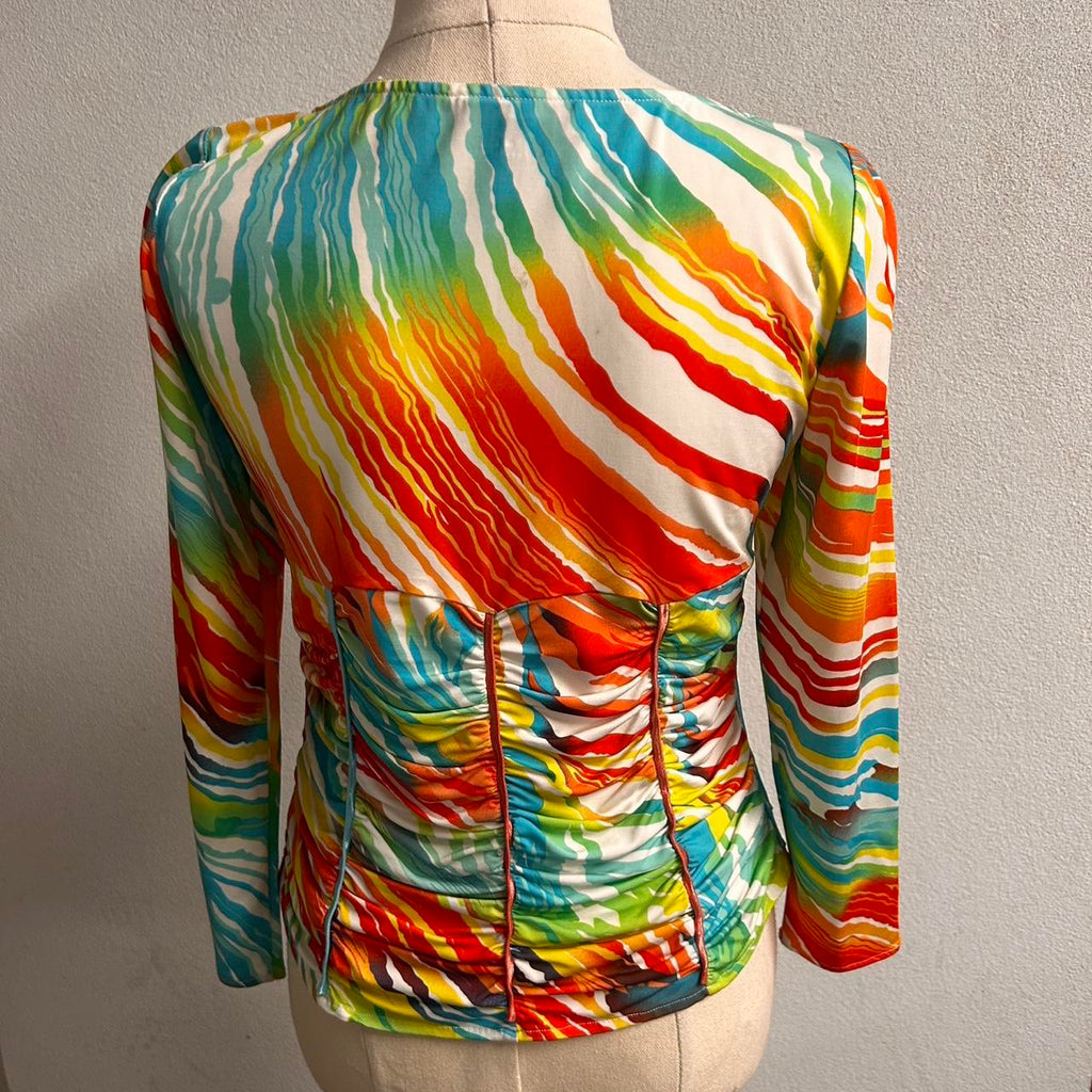 George Gross Y2K Ruffled Blouse