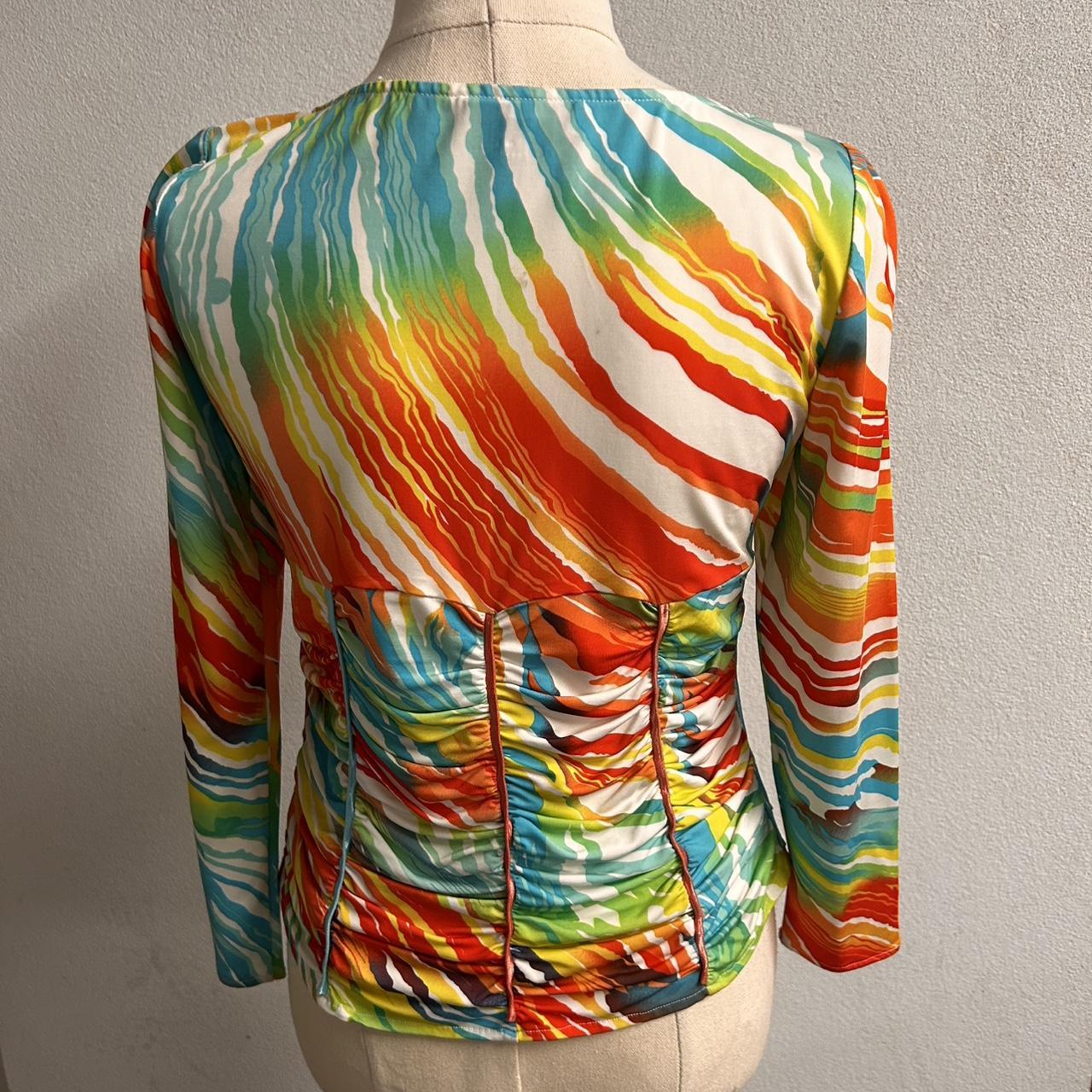 George Gross Y2K Ruffled Blouse