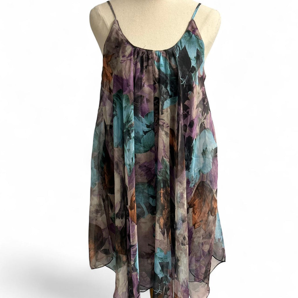 Ice Y2K flowy A line Dress