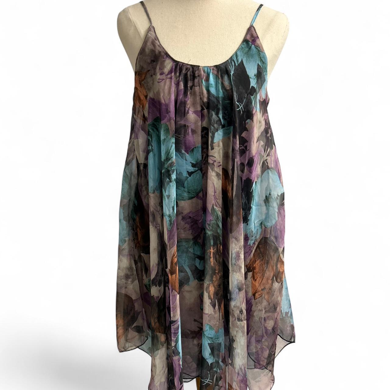 Ice Y2K flowy A line Dress