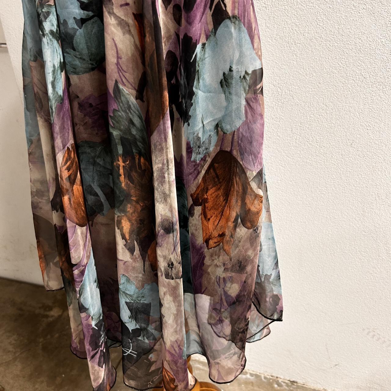 Ice Y2K flowy A line Dress