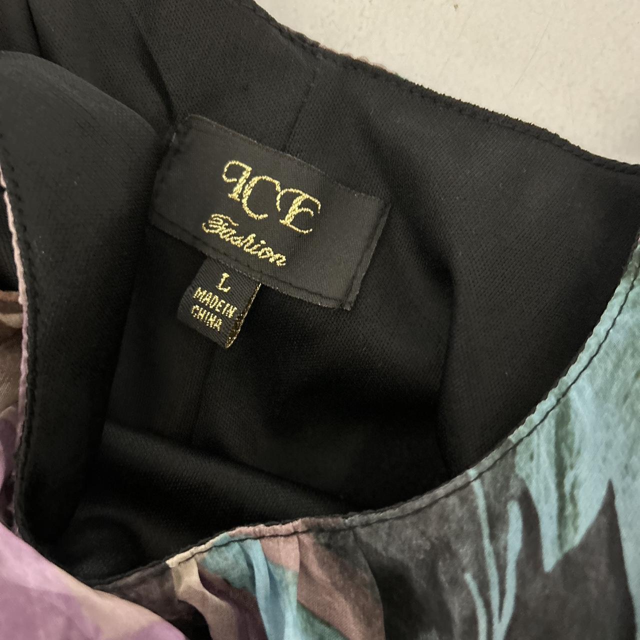 Ice Y2K flowy A line Dress