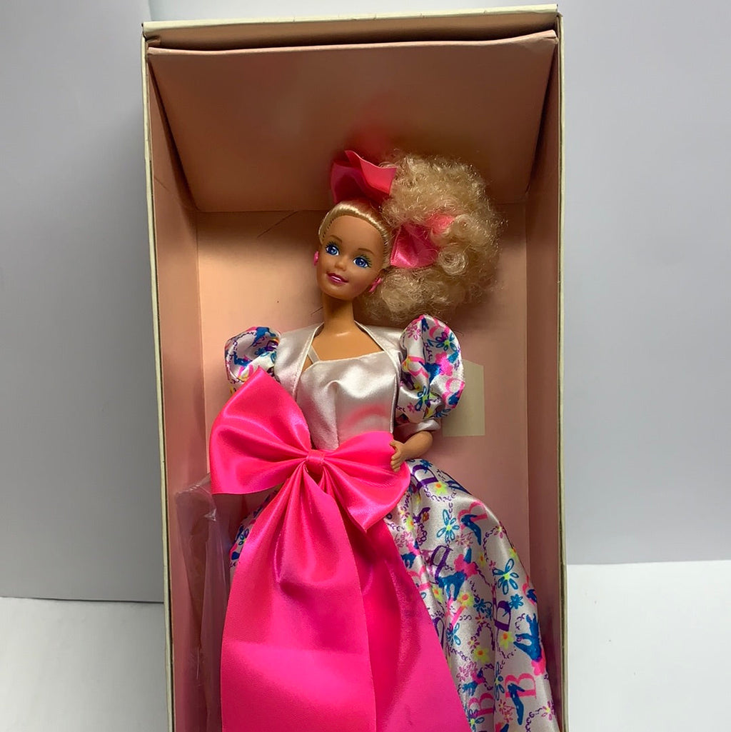 Barbie Style 1990 Barbie Doll Vintage - NIB Limited Edition  Colourful Dress