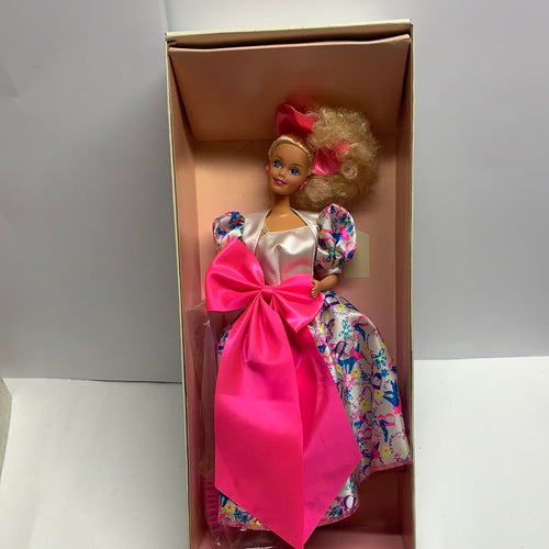 Barbie Style 1990 Barbie Doll Vintage - NIB Limited Edition  Colourful Dress
