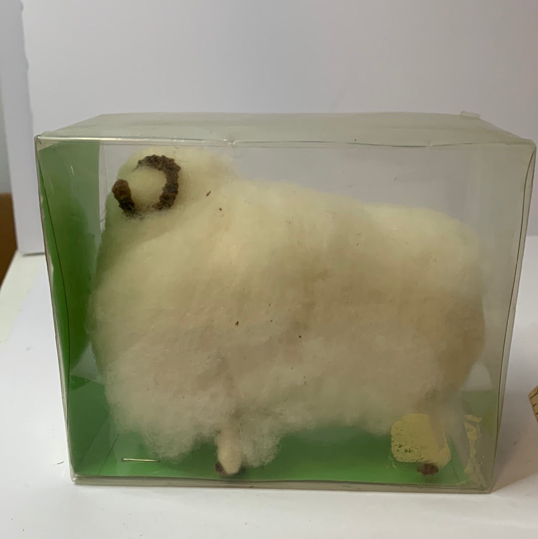 Handcrafted Mini Jumbuk Merino vintage sheep collectable