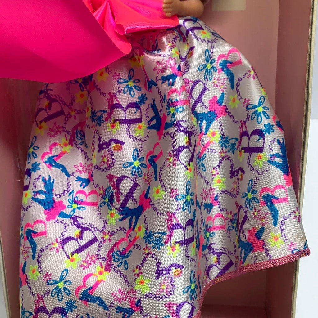 Barbie Style 1990 Barbie Doll Vintage - NIB Limited Edition  Colourful Dress
