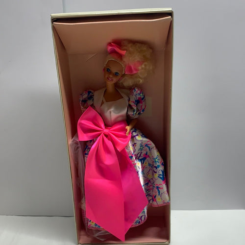 Barbie Style 1990 Barbie Doll Vintage - NIB Limited Edition  Colourful Dress